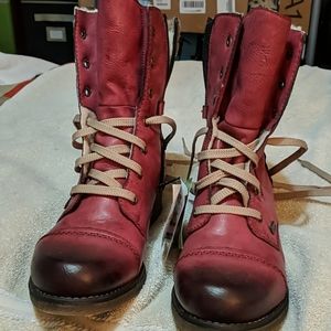 Rieker German Boots Lined with Wool 42/10